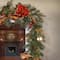 6'x12" Unlit Decorative Artificial Christmas Garland with Ornaments & Bows